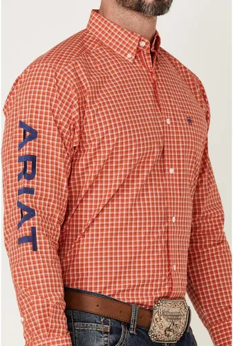 Vista 3 de ARIAT Pro Team Percey - Camisa clásica de manga larga para hombre