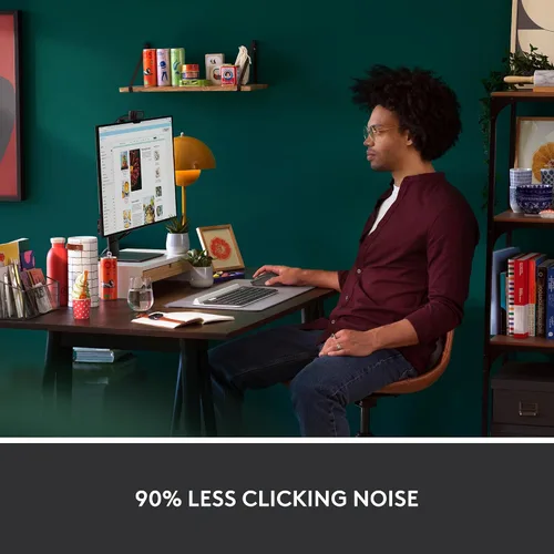 Vista 4 de Logitech Signature M550 L Ratón Inalámbrico De Tamaño Completo De Tamaño Negro