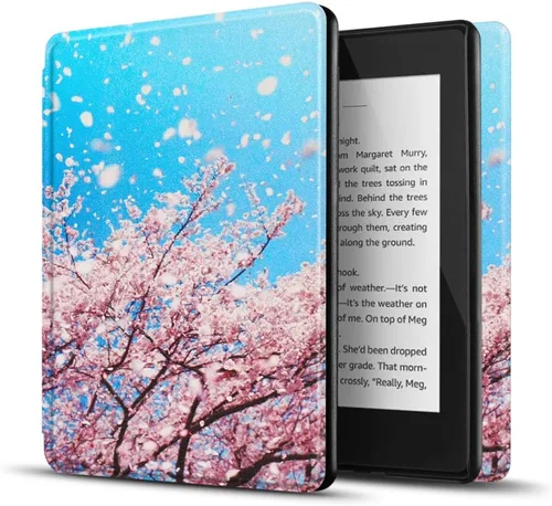 Vista 23 de TNP - Funda para Kindle de 10ª generación - Funda inteligente delgada y ligera con apagado y encendido automático para lector electrónico Amazon