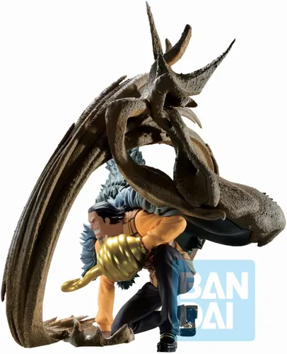 Vista 4 de Ichibansho Figure - Una pieza - Recuerdos de duelo de cocodrilo, estatua coleccionable de Bandai Spirits