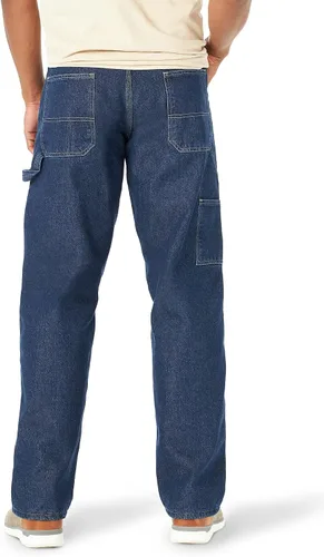 Vista 2 de Wrangler Authentics - Pantalón de vellón estilo carpintero para hombre