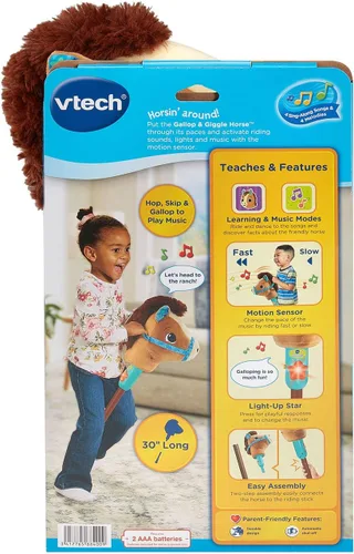 Vista 8 de VTech Gallop and Giggle Horse Stick Pony with Motion Sensor