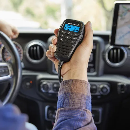 Vista 2 de Midland MXT275 15W MicroMobile GMRS Radio bidireccional