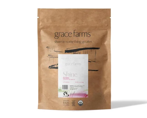 Vista 20 de Grace Farms BREATHE Wellness Mezcla de Té Orgánico (16 Sobres Piramidales) Cúrcuma y Jengibre con Hierbas Adaptogénicas Apoyo Inmunológico Sin
