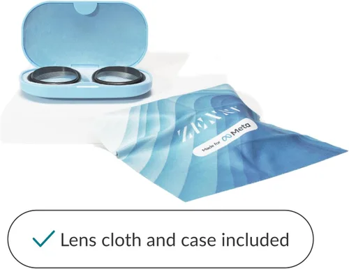 Vista 7 de Zenni VR Anti-Fog Non-Prescription Lenses for Meta Quest 3