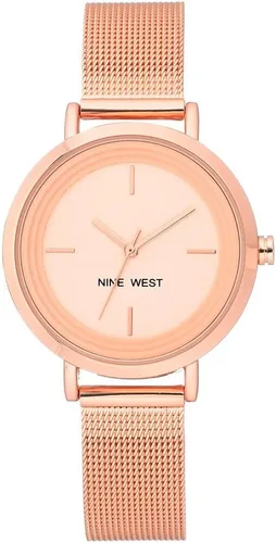 Vista 9 de Nine West - Reloj de brazalete de malla para mujer