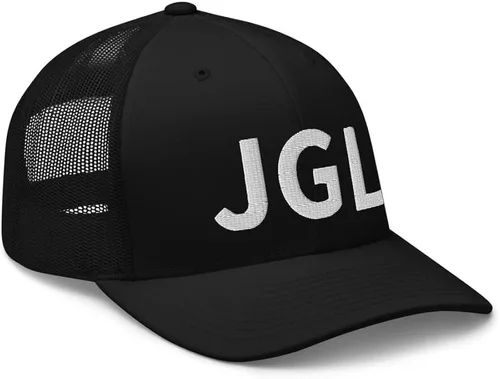 Vista 5 de RIVEMUG JGL Gorra de camionero, bordado blanco, Chapo Guzman Chapito 701, gorra de corona media, curvada, ajustable, gorra JGL