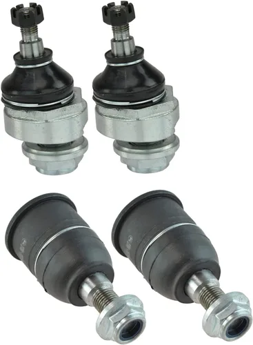 Vista 40 de TRQ Juego de juntas esféricas delanteras superior e inferior para lado del conductor y del pasajero Compatible con Acura TL 2009-2014 Acura TSX