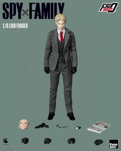Vista 2 de Spy x Family: FigZero Loid Forger Figura de acción a escala 1:6