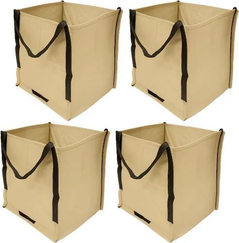 Vista 9 de DURASACK Bolsa de Almacenamiento de Servicio Pesado con Cremallera Superior de 22 Galones, Bolsa de Mudanza de Polipropileno Tejido Resistente Combo