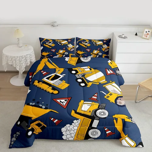 Vista 32 de Feelyou Juego de edredón de panda de dibujos animados para niños, edredón de animales lindos para niños y niñas, juego de ropa de cama kawaii panda