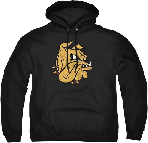 Vista 54 de Distressed College Primary Logo Adult Pullover Hoodie Collection 1 Universidad Estatal de Albany