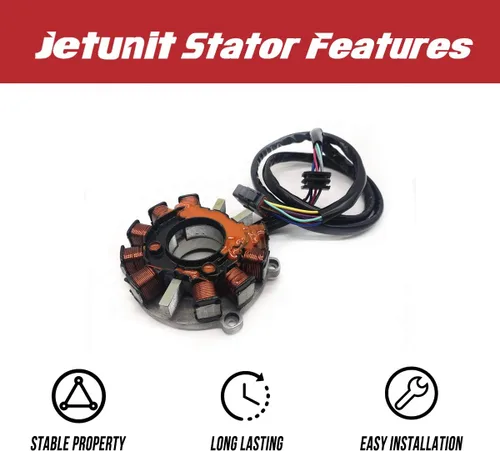 Vista 3 de Estátor para Polaris Jetski 4010170 SLTX B/Genesis/SLX 2/Pro 1200 /Virage TX 1999 2000 2001 2002
