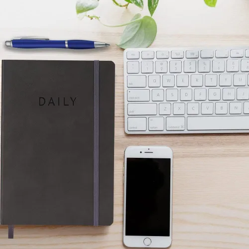 Vista 7 de Fan&Ran Cuaderno de lista de tareas definitivas para aumentar la productividad y organizar tareas, planificador diario sin fecha y suministros
