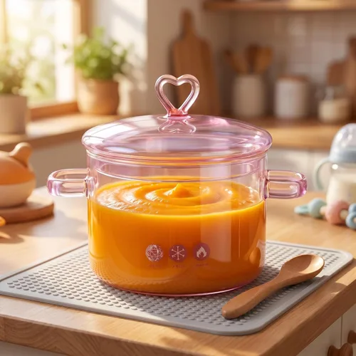 Vista 9 de HANABASS Tapa multiusos de vidrio para estofado, olla de sopa de borosilicato, diseño de doble asa para cocinar de forma segura para guisos, sopas
