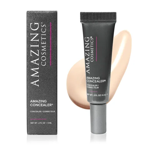 Vista 12 de AmazingCosmetics Corrector increíble, cobertura completa con cantidades de puntos, maquillaje corrector de larga duración para ojeras, manchas