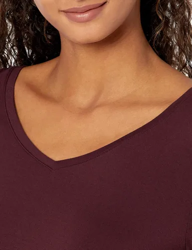 Vista 4 de Tienda Essentials - 2 Camisetas de manga 34 con cuello en V para mujer