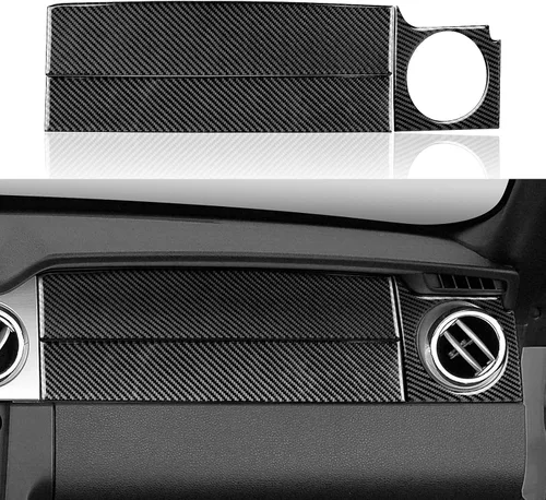 Vista 20 de Adhesivo de cubierta para panel de control del aire acondicionado del automóvil para Ford Mustang GT Shelby 2005 2006 2007 2008 2009 Accesorios