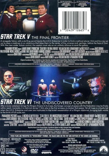 Vista 2 de Star Trek V - The Final Frontier Star Trek VI The Undiscovered Country