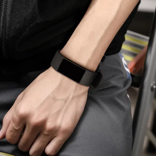 Vista 7 de Paquete de 3 correas deportivas compatibles con Fitbit Charge 4, correas de repuesto ajustables de silicona suave para Fitbit Charge 4/Fitbit Charge