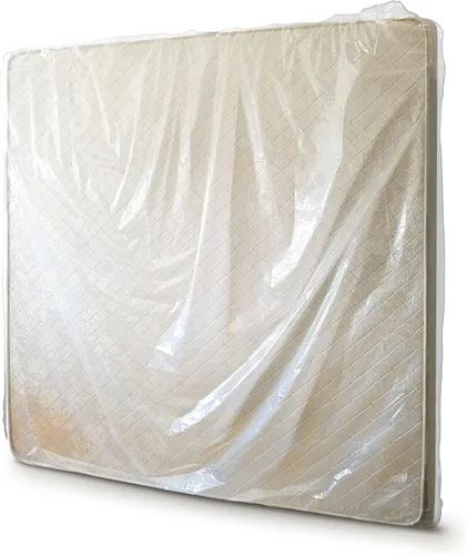Vista 7 de Bolsa para colchón ComfortHome para mudanza y almacenamiento, tamaño Queen y King, 1 unidad