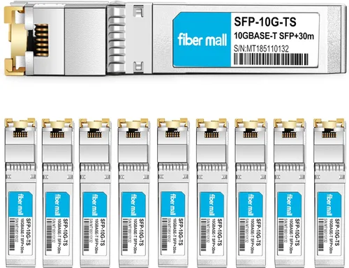 Vista 10 de 10G SFP+ a RJ45 para Cisco Meraki MA-SFP-10G-T 10GBASE-T SFP+ Cobre RJ-45 30m Módulo Transceptor