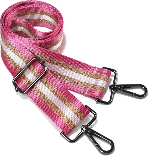 Vista 36 de LVYOUME Correa para bolso, accesorios plateados, correas anchas para bolsa, correa de hombro ajustable para bolsos