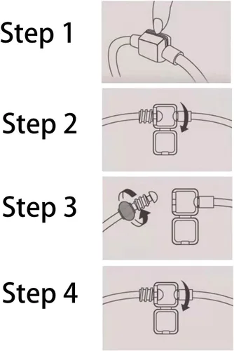 Vista 7 de KunBead Pulseras de cadena de serpiente con cierre de corazón para mujeres y niñas, para hacer joyas, compatibles con dijes Pandora