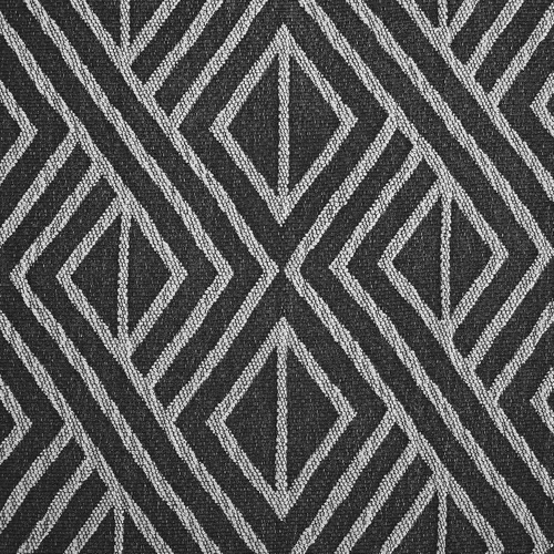 Vista 8 de Scott Living Gresham Geométrico Total Blackout - Cortina con ojales, 52 x 84 pulgadas, color negro