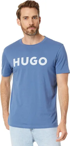Vista 66 de Hugo Men's Print Logo Short Sleeve T-Shirt Blanco
