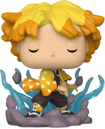 Vista 2 de Funko Pop! Demon Slayer Zenitsu Agatsuma Funimation 2022 Exclusivo