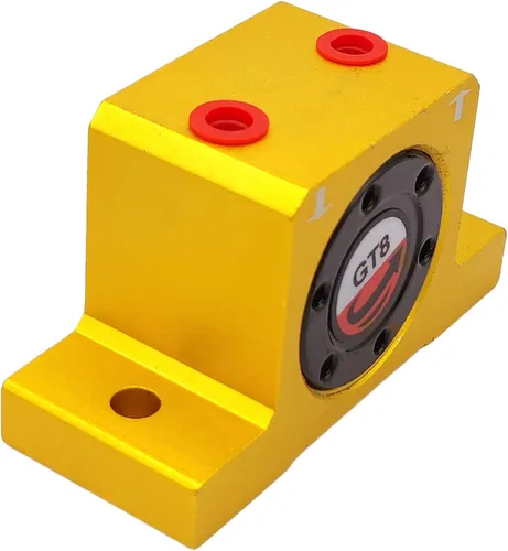 Vista 4 de (4 piezas) GT8 1/8 "vibrador neumático de turbina de aire serie GT componentes neumáticos industriales vibradores de turbina alta velocidad