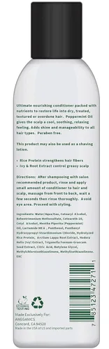 Vista 7 de Acondicionador de menta de árbol de té – Acondicionadores revitalizantes de aromaterapia inspiradores – refrescante, limpiador, hidratante – SLS