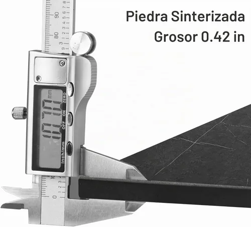 Vista 7 de Wisfor Mesa de centro de mármol para sofá de mesa: mesa central redonda de piedra sinterizada blanca de 2 niveles con Fram negro para sala de estar
