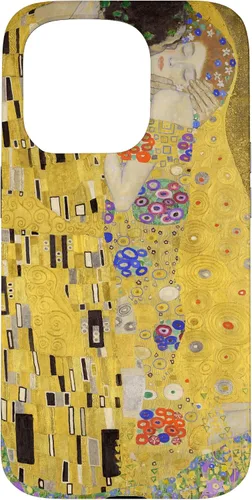 Vista 14 de Gustav Klimt's The Kiss Famous Painting Case for iPhone 17