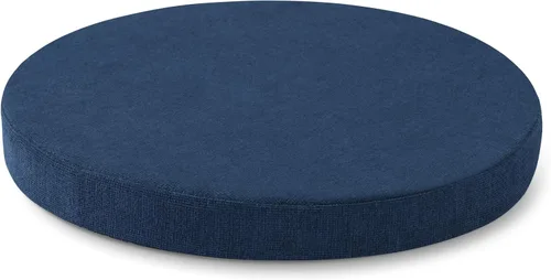 Vista 9 de Tromlycs Almohadilla de Cojín de Asiento Redondo para Silla de 14 Pulgadas para Sillas de Taburete Circular Cojín de Espuma Decorativo Beige