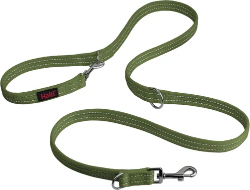 Vista 11 de Correa de Entrenamiento Halti - Correa de Perro Multifuncional de Doble Extremo, Ideal para Entrenamiento de Perros Anti-Tirón. Ligera, Suave y Negro