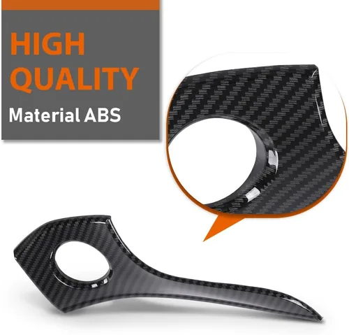 Vista 4 de CROSSDESIGN Biseles de fibra de carbono compatible con Jeep Grand Cherokee 2011-2021
