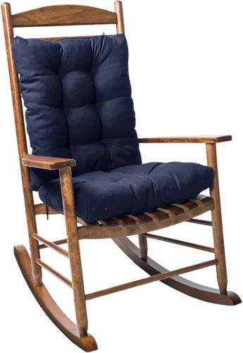 Vista 9 de 2 Pack Cojines para Silla Mecedora Tumbona Sun Lounge Chaise Cojines para Patio Colchón para Exteriores Sillón Reclinable Interior Exterior Borgoña
