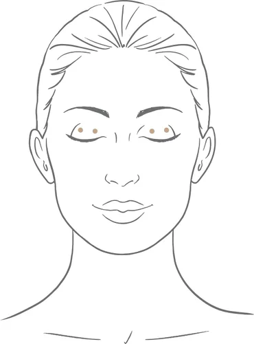 Vista 4 de Sombra de ojos sin maquillaje, tono 2 (Original), 0.3 oz.