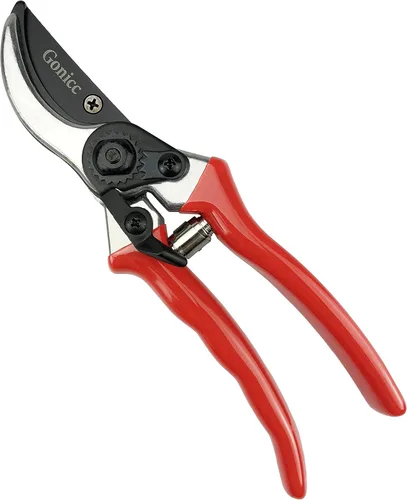 Vista 3 de Tijeras podadoras profesionales con filo profesional Gonicc de 8 pulgadas (GPPS-1002), tijeras podadoras para árbol, cortadora de mano, tijeras