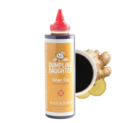 Vista 8 de Dumpling Daughter - Salsa de soja con infusión de jengibre (8 onzas líquidas)