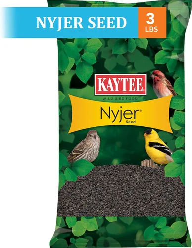 Vista 2 de Kaytee Nyjer - Semilla de comida para pájaros silvestres, 3 libras