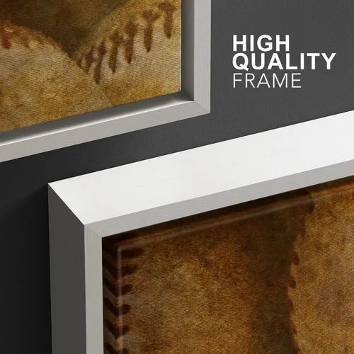 Vista 165 de wall26 Lienzo enmarcado para pared, juego de arte de primer plano, detalles de costuras de béisbol, atletas deportivos, fotografía, moderno