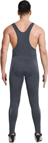 Vista 3 de BALEAF Pantalones de ciclismo de invierno para hombre, con acolchado 4D, térmicas, resistentes al agua, para ciclismo, para clima frío, bolsillos