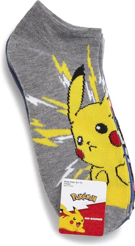 Vista 4 de Pokemon Paquete de 5 calcetines para hombre