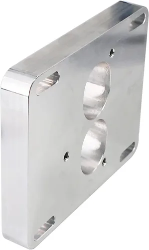 Vista 6 de Adaptador de colector de admisión Reemplazar para TBI 5.7 350 adapta un bloque pequeño 1.75 "agujero de la inyección del cuerpo del acelerador 1