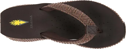 Vista 5 de Volatile Sandalia Island Wedge para mujer