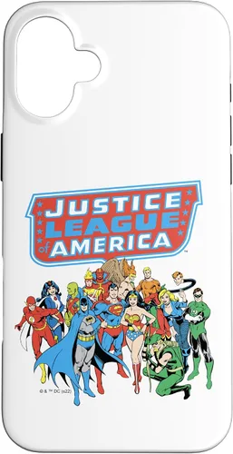 Vista 22 de Funda para iPhone 16 DC Comics Justice League Of America Group Shot