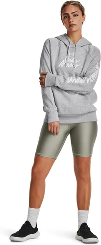 Vista 5 de Under Armour Sudadera con capucha Rival de forro polar para mujer
